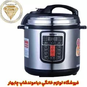 پلوپز آرام پز دسینی 379 (چندکاره) 6 لیتر، 12 نفره، استیل