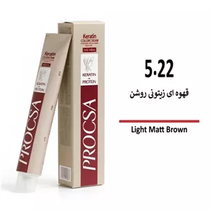 رنگ مو پروکسا قهوه ای زیتونی روشن 5/22
