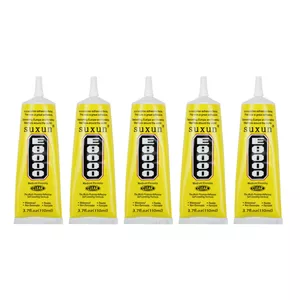 چسب تعمیراتی سوگون مدل E-8000 حجم 110 میلی لیتر مجموعه 5 عددی ZDR
