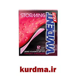 آدامس سخت بدون شکر با طعم توت فرنگی 12 عددی Vivident (عمده و خرده)