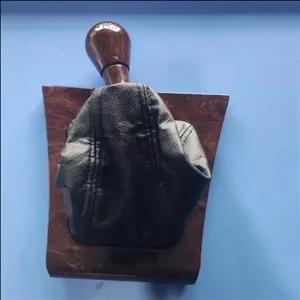 قاب دور دنده با چرم و سر دنده پارس طرح چوبی براق(جنس اصلی)