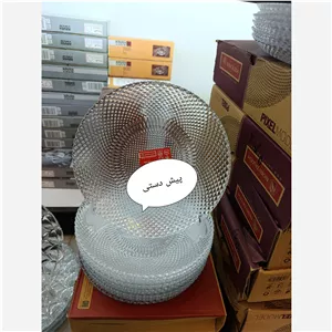بشقاب پیش دستی شیشه ای برندnoritazeh مدلNT20001704T