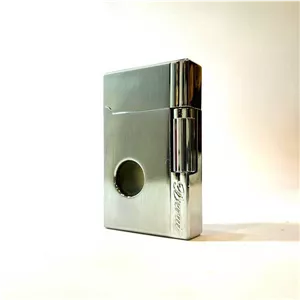 فندک دروی طرح دوپونت نقره ای استیل