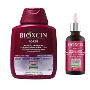 پکیج ضدریزش و تقویت مو بیوکسین (سرم ضد ریزش و تقویت مو بیوکسین قرمز فورت و شامپو ضد ریزش گیاهی بیوکسین مدل فورت)