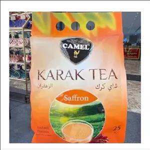 چای کرک ساشه برند کمل طعم زعفران 25 عددی 