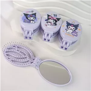برس و آینه تاشو کرومی طرح کرومی