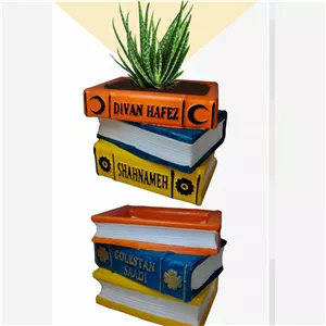 گلدان طرح کتاب فانتزی،کلاسیک دوست داشتنی