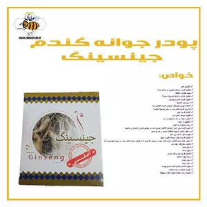پودر جوانه گندم جینسینگ