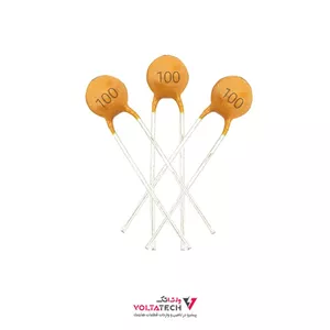 خازن مولتی لایر 100nF سایز 2.54