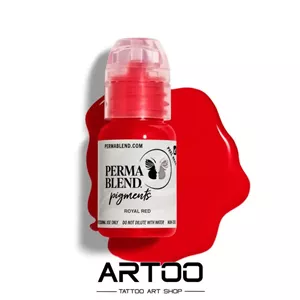 رنگ تتو پرمابلند رویال رد PERMA BLEND Royal Red 