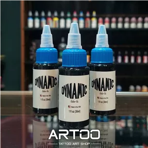 رنگ تتو تمرین طرح داینامیک DYNAMIC Ink 