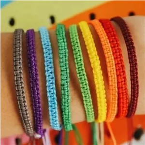 دستبند بافت  دستبند بافت ساده دستبند 