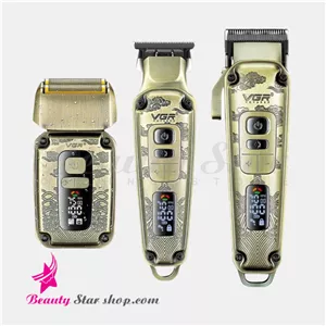 ست ماشین اصلاح کلیپر و تریمر و شیور وی جی آر مدل V-642