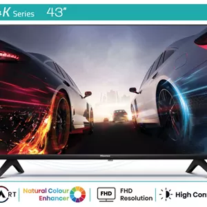 تلویزیون هوشمند 43 اینچ هایسنس مدل LED 43 A4AN