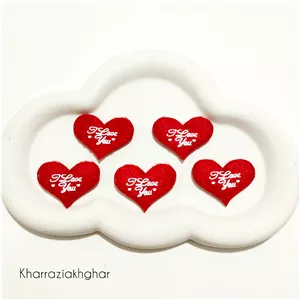 خرج کار قلبی پارچه ای 