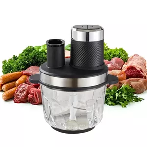 چرخ گوشت برقی فاکر مدل F2600 ظرفیت 3 لیتر توان 600 وات بدنه شیشه ای
