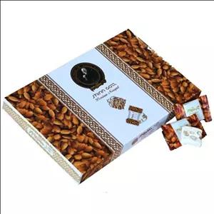 گز شیرین 18 درصد مغز بادام لقمه‌ای صادراتی -  400 گرم