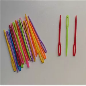 سوزن پلاستیکی بافتنی بسته 2عددی 
