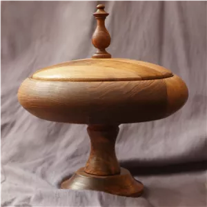 شکلات خوری درب دار چوب گردو کد 1120087 