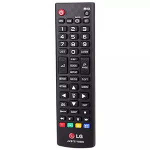 کنترل تلویزیون TV ال جی LG مدل 605 دکمه برجسته