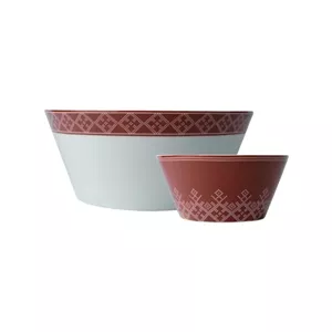 سرویس 7 پارچه پیاله چینی زرین سری فرم اس طرح یلدا درجه عالی (پس کرایه)