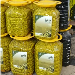 زیتون اسلایس سبز پت 5 کیلویی 