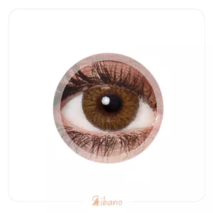 لنز رنگی کلیر ویژن (Clear Vision) مدل CM-967 عسلی دوردار