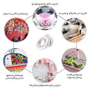 چسب دوطرفه مدل 900 عرض 1 سانتی متر 3A5
