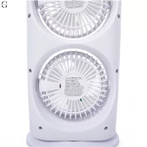 پنکه رومیزی مه پاش F18 USB Type-C 3 سرعت ریموت کنترل 750 گرم