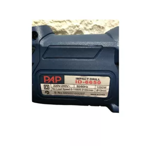 دریل چکشی پی ای پی 13 مدل گیربکسی 2 دور کد ID6650 T7Z