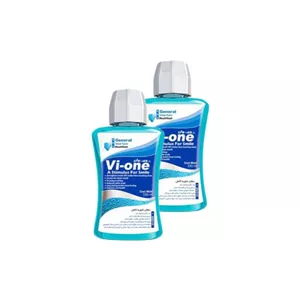 دهان شویه وی وان مدل General Cool Mint حجم 330 میلی لیتر مجموعه 2 عددی Sn9