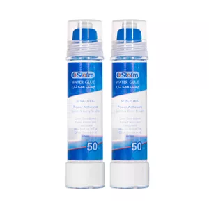 چسب مایع همه منظوره استورم مدل Water Glue کد HL-614 بسته 2 عددی 4cf