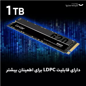 اس اس دی اینترنال PCIe Gen3 x4 لکسار مدل NM620 ظرفیت 1 ترابایت