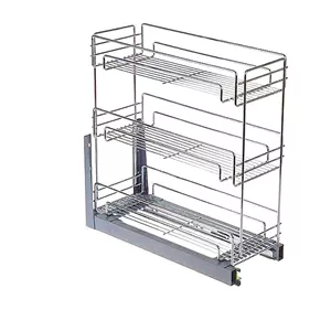 - سبد سوپری کابینت مدل ریل کف 3طبقه unit15 -