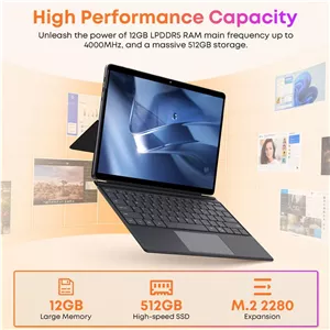 تبلت 12.96 اینچ چووی مدل Hi10 Max N150 با ظرفیت 512 گیگابایت و رم 12 گیگابایت، رزولوشن دوربین 8 مگاپیکسل، پشتیبانی از...
