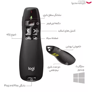 پرزنتر بیسیم لاجیتک R400 ZMN