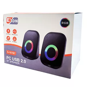 اسپیکر بلوتوثی قابل حمل اکسون مدل S107BT RGB