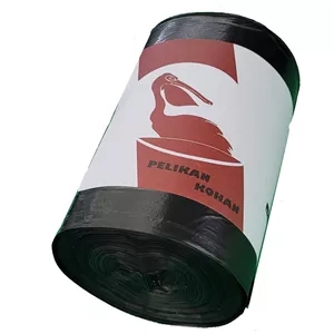 کیسه زباله پلیکان کهن مدل 6080 رول 130 عددی HWT