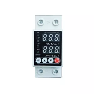 محافظ ولتاژ 63 آمپر رویال مدل 2P63A