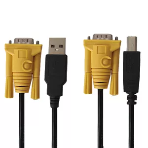 کابل KVM دی-نت مدل 062 طول 1.5 متر FXK
