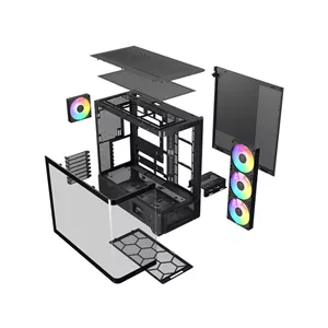 کیس کامپیوتر گیم دیاس مدل ATLAS P2 CG SNX