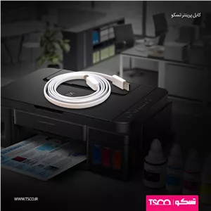 کابل پرینتر USB تسکو مدل TC 01 طول 1.5 متر W7J