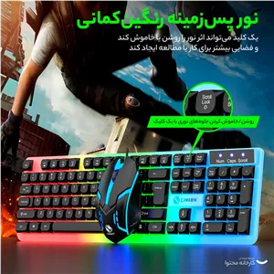 ست گیمینگ لایماید مدل GTX350 کد 2024