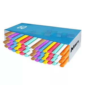 گچ رنگی مارو مدل X60 بسته 60 عددی G9W 