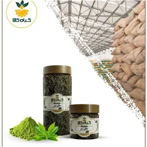 گیاه چای سبز پودر شده با کیفیت ممتاز 150 گرمی  و منتخب
