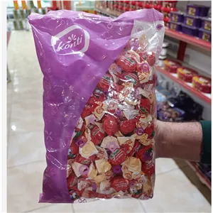 آبنبات ژله ای توت فرنگی کنتی Konti بسته 1 کیلویی