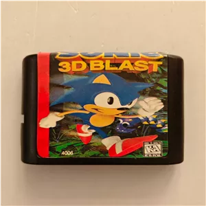 بازی تک لبه سونیک 3 بعدی سگا SONIC 3D BLAST