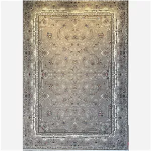 فرش ماشینی میلان طوطیا سیلور 1200شانه تراکم3600