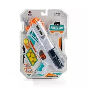 تفنگ بازی تیر پرتابی و آبپاش