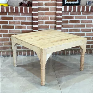 میز کرسی چوبی  